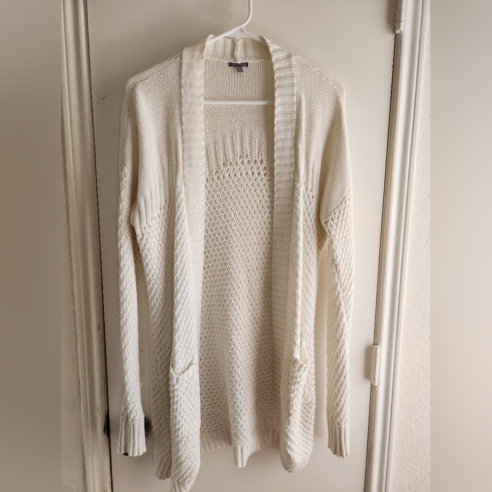 Cream color cardigan